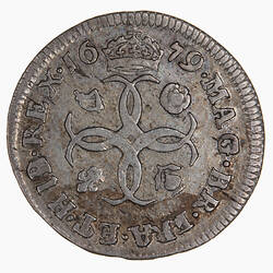 Coin - Groat, Charles II, Great Britain, 1679 (Reverse)