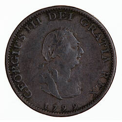 Coin - Farthing, George III, Great Britain, 1799