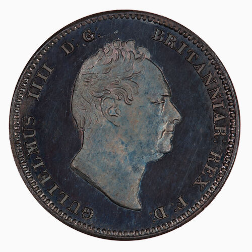 Coin - Threepence (Maundy), William IV, Great Britain, 1831 (Obverse)