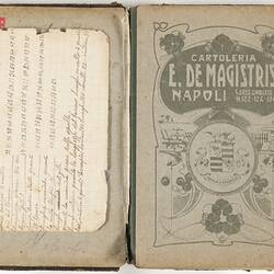 Notebook - Mastrino, circa 1920