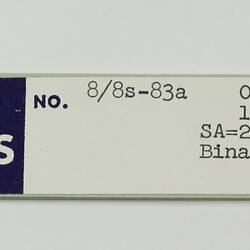 Paper Tape - DECUS, '8/8s-83a Octal Debugging Program, Low SA=200, 200-777, Binary', circa 1968