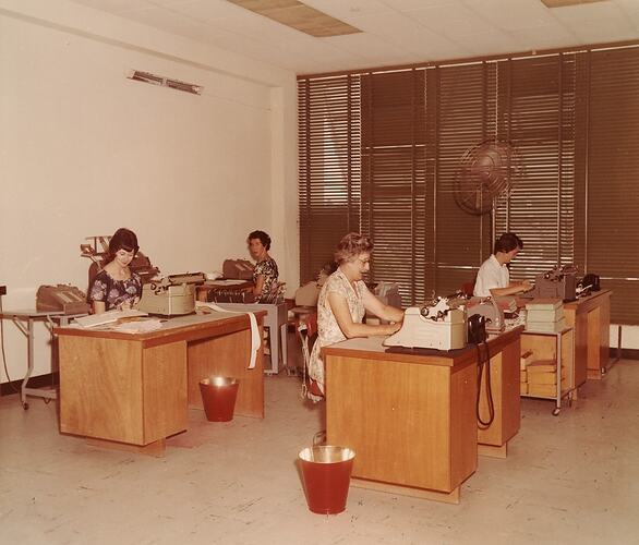 Photograph - Kodak, Women Working at Desks