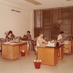 Photograph - Kodak Australasia Pty Ltd, Women Working at Desks, Coburg, 1959-1965