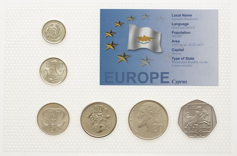 Coin Set - 'The Last Coins', Cyprus, 2004