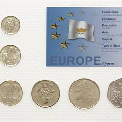 Coin Set - 'The Last Coins', Cyprus, 2004
