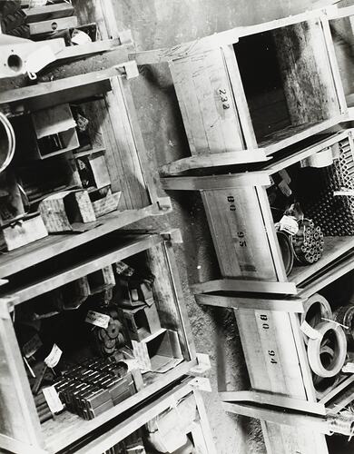 Photograph - Massey Ferguson, 'Tote Boxes', Bundaberg Factory, Queensland, circa 1972