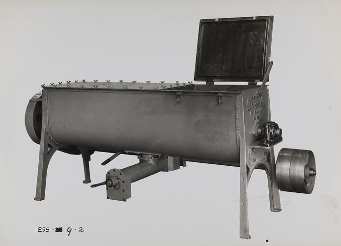 Photograph - Schumacher Mill Furnishing Works, 'No. 14 Mixer', Port Melbourne, Victoria, circa 1940s