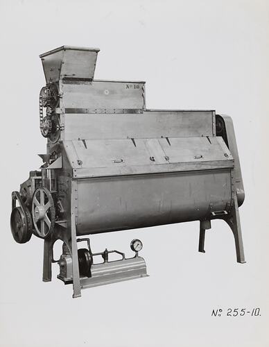 Photograph - Schumacher Mill Furnishing Works, 'Mixing Equipment', Port Melbourne, Victoria, circa 1940s