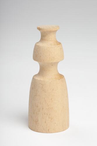Chess Piece - Adolph Bruhn & Son, Wooden, White Knight, circa 1970-1990
