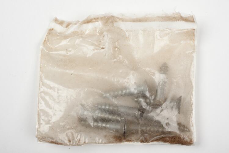 Packet of Screws - Countersunk, circa 1980s