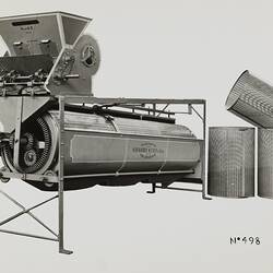 Photograph - Schumacher Mill Furnishing Works, Seed Grading Machine, Port Melbourne, Victoria, circa 1940s