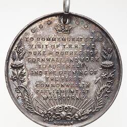 Medal - Opening of the First Commonwealth Parliament, Melbourne, 1901