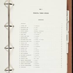 Binder - 'Australian Timber Manual', Volume One, Victoria, 1967