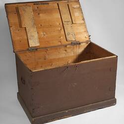 Trunk - Large, Wood, circa 1858