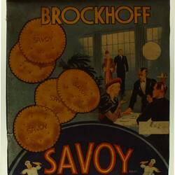 Prop - Biscuit Tin, Brockhoff Savoy Crackers, 'The Sullivans', 1976-1983