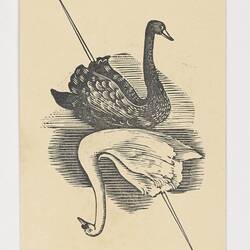 Bookmark - Orient Line, Swans