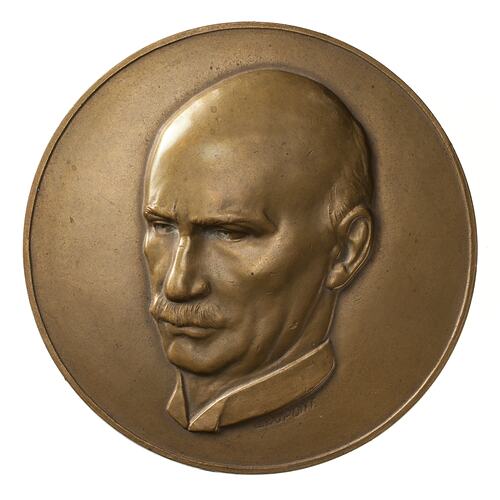 Medal - J.M. Browning 1855-1926, Belgium, 1926
