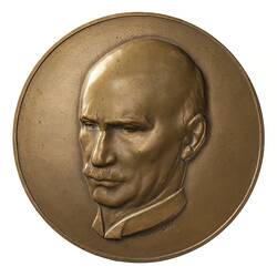 Medal - J.M. Browning 1855-1926, Belgium, 1926