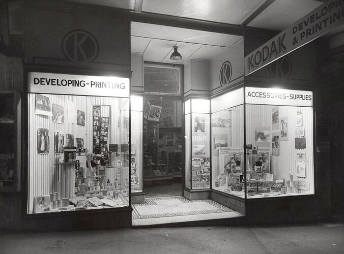 Photograph - Kodak, Shop Exterior, Katoomba