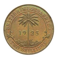 Proof Coin - 2 Shillings, British West Africa, 1925