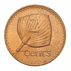 Coin - 2 Cents, Fiji, 1969