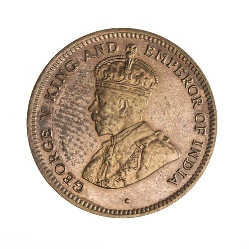 Coin - 1 Cent, Mauritius, 1922