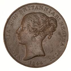Coin - 1/13 Penny, Jersey, Channel Islands, 1844