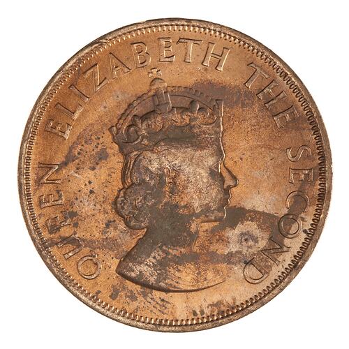 Coin - 1/12 Shilling, Jersey, Channel Islands, 1966