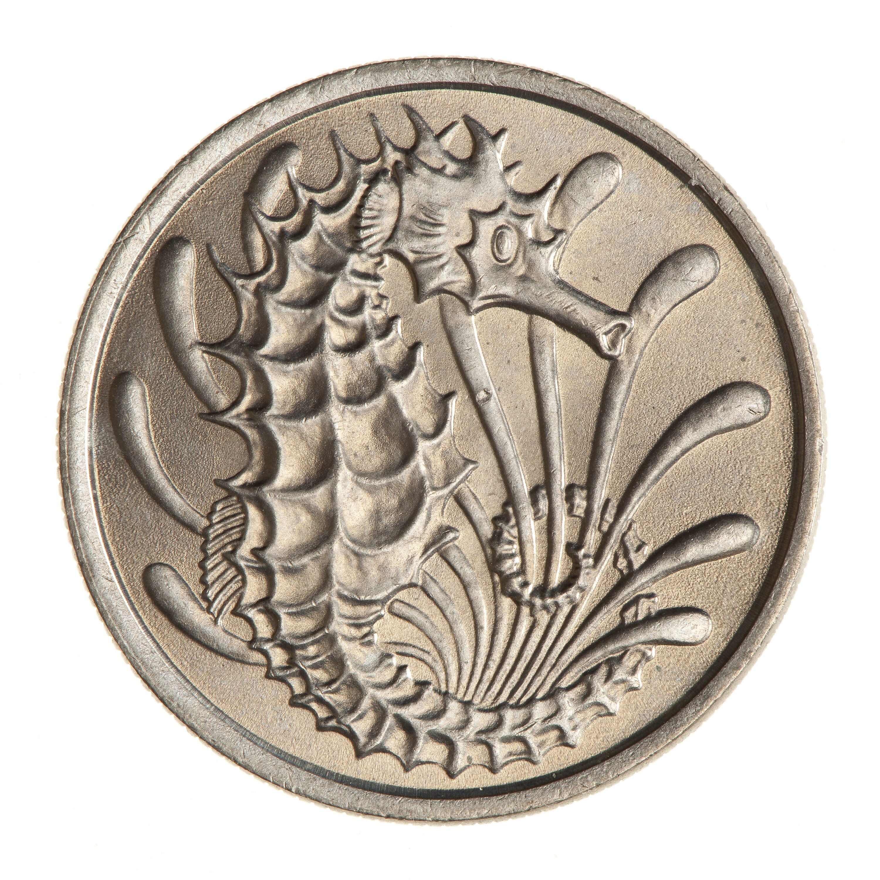 Coin - 10 Cents, Singapore, 1977