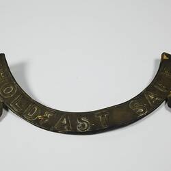 Plaque - 'Holdfast Safe', Brass, Milner Safe Co.