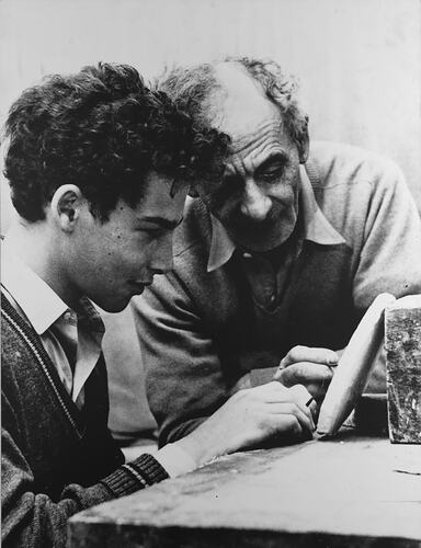 Michael and Andor Meszaros, circa 1958