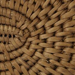 Detail of woven basket.