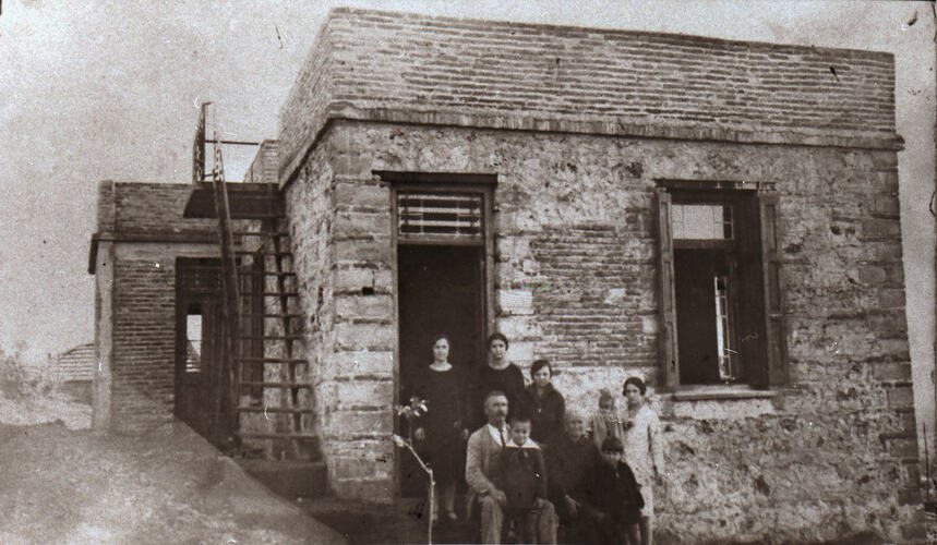 Negative - Pastras House, Karathanasopoulos Family, circa 1940