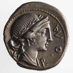 Coin - Denarius, MN. AEMILIO LEP, Ancient Roman Republic, 114-113 BC