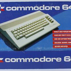 Packaging - Cardboard Sleeve, Commodore 64 Computer, United States, 1984