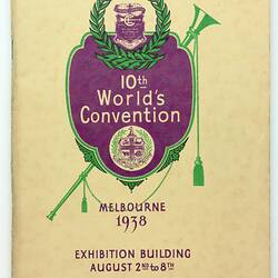 Program - 10th World's Christian Endeavour Convention, Melbourne, 2-8 Aug 1938