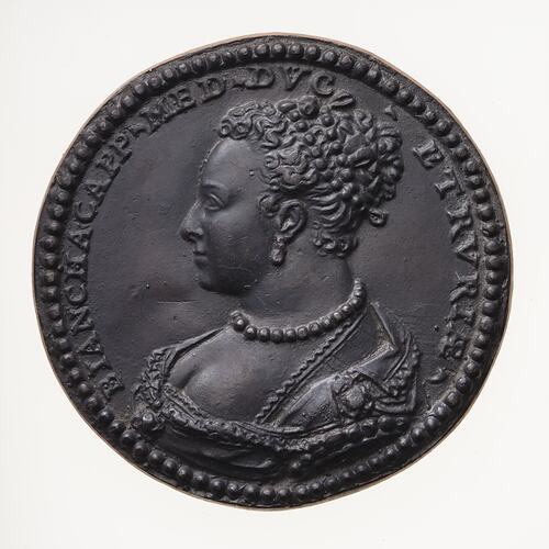 Electrotype Medal Replica - Bianca Cappello de' Medici