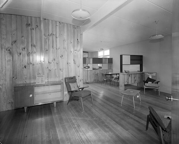 Futurama Homes, Display Home Interior, Mount Waverley, Victoria, 07 Mar 1959