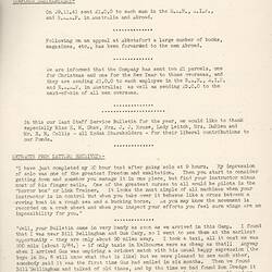 Bulletin - 'Kodak Staff Service Bulletin', No 5, 29 Nov 1941