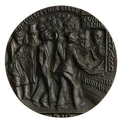 Medal Replica - Sinking of RMS Lusitania, Great Britain, 1915