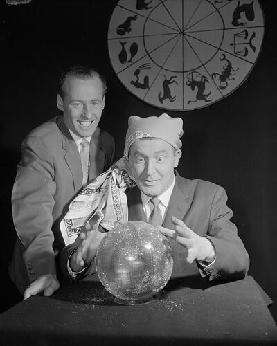 Westinghouse Ltd, World of Sport Presenters, HSV 7 Studios, South Melbourne, Victoria, 01 Nov 1959
