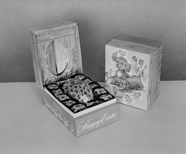 Red Tulip, Easter Egg Product, Prahran, Victoria, 18 Jan 1960