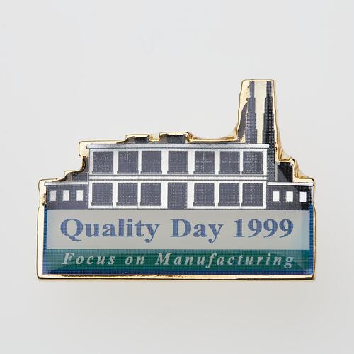 Lapel Pin - Kodak, Quality Day, Coburg, 1999