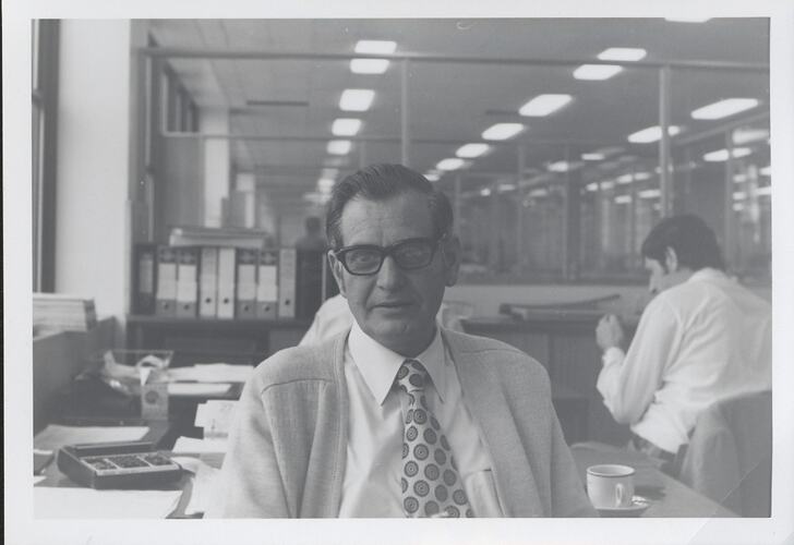 Photograph - Kodak Australasia Pty Ltd, Roy McCully, Building 8, Coburg, 1969-1970