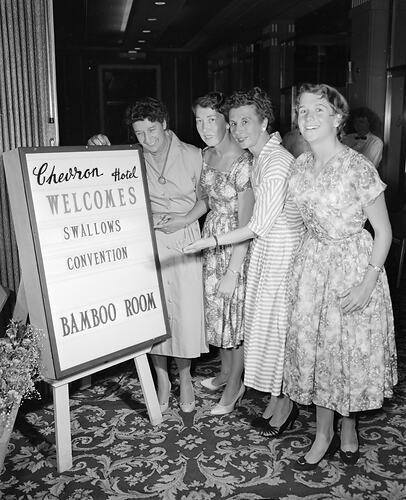 Swallow & Ariell Ltd, Convention, Chevron Hotel, Melbourne, Victoria, Jan 1959