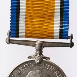 Medal - British War Medal, Great Britain, Private Frederick James Payne Davies, 1914-1920
