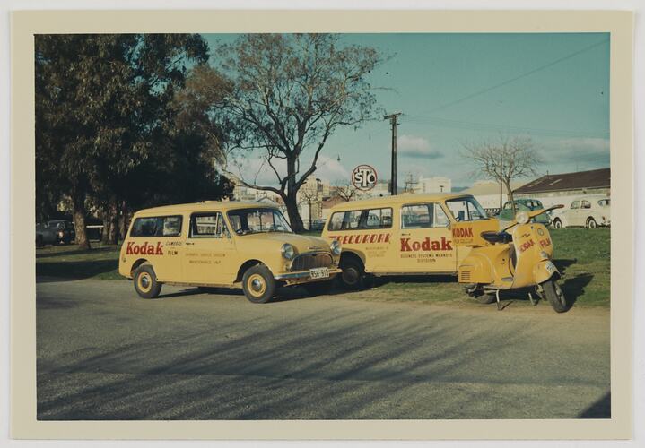 Kodak Australasia Pty Ltd, Three Kodak Vehicles, Adelaide, circa 1960's