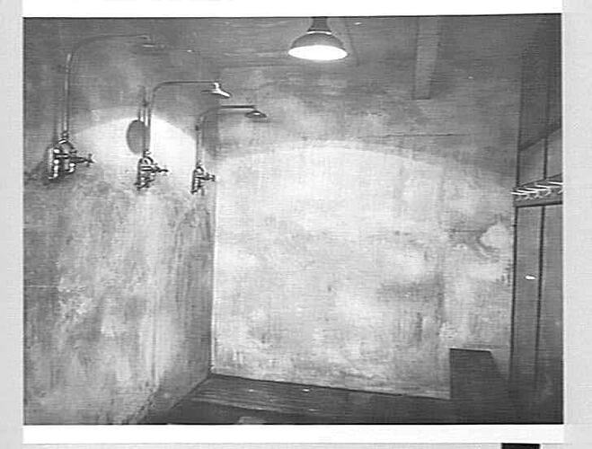 MESS, WASH & SHOWER ROOMS IN FACTORY: JULY 1944