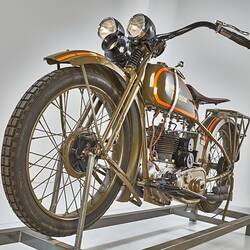 Motor Cycle - Harley-Davidson, Single-Cylinder 'Pup', 1930