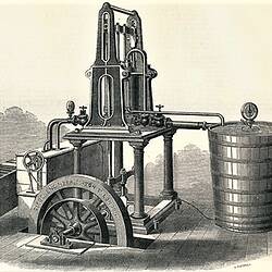 Harrison-Siebe Ice-Making Machine, London, England, 1857-1858
